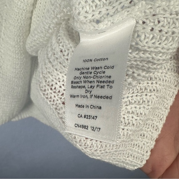 Talbots Women’s Cotton Knit Pullover Lightweight Sweater Size PS - Picture 3 of 4